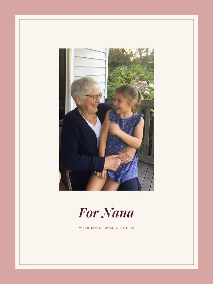 The Rose cover on the sample book